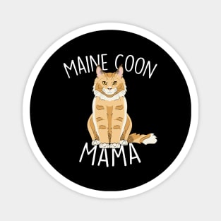 Maine Coon Cat Mama Magnet